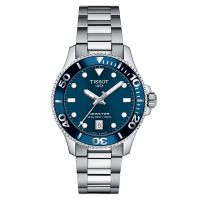 Tissot Seastar 1000 36mm Blau Damen Herren Uhr Edelstahl-Armband Quarz T120.210.11.041.00