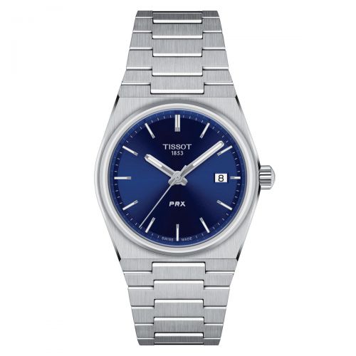 Tissot PRX 35mm Blau Uhr Damen & Herren Quarz T137.210.11.041.00