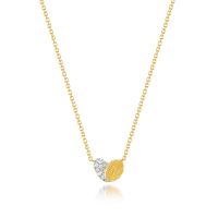 Luisa Rosas BE True Heart Halskette mit Anhänger Gold mit Diamanten Herz LRBE507