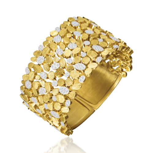 Luisa Rosas BE Armband Gold mit Diamanten L LRBE088