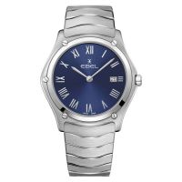 Ebel Sport Classic Gent Uhr Herren 40mm Zifferblatt Blau Edelstahl-Armband 1216420A | Uhren-Lounge