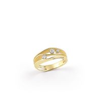 Annamaria Cammilli Dune Ring Gold mit Diamanten GAN2662U | Uhren-Lounge