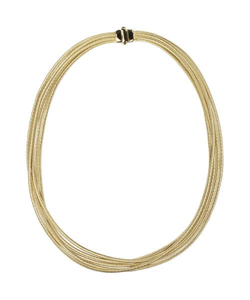 Marco Bicego Gold-Kette 18 Karat 5 Stränge Cairo Damen Halskette CG702 | Uhren-Lounge