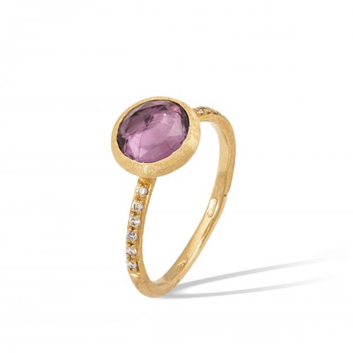 Marco Bicego Ring mit lila Amethyst & Diamanten Gold Jaipur Color AB632-B AT01