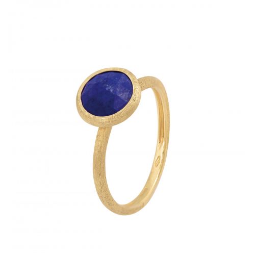 Marco Bicego Ring mit blauem Lapis Edelstein Gold 18 Karat Jaipur Color AB632 LP01