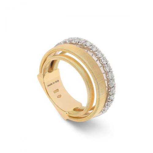 Marco Bicego Ring Gold mit Diamanten Masai AG363 B YW