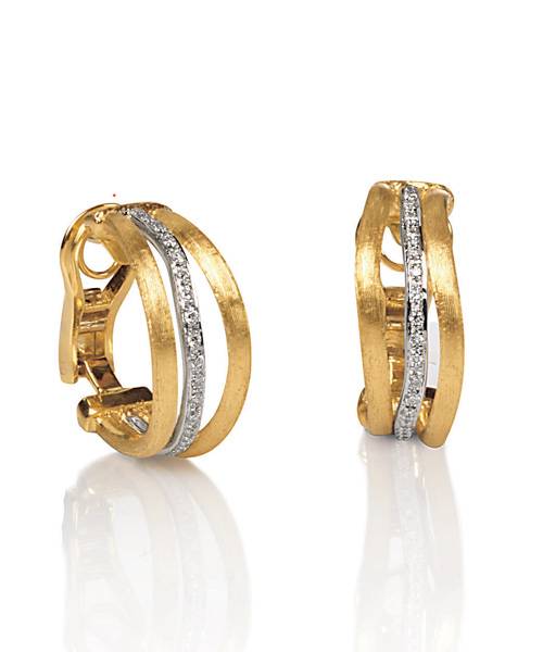 Marco Bicego Ohrringe mit Diamanten aus 750er Gelbgold Jaipur Link OB1028-B | Schmuck Sale | Uhren-Lounge