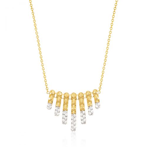Luisa Rosas SEA Halskette Gold mit Diamanten LRSE303