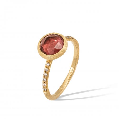 Marco Bicego Ring mit rosa Turmalin & Diamanten Gold Jaipur Color AB632-B TR01 Y