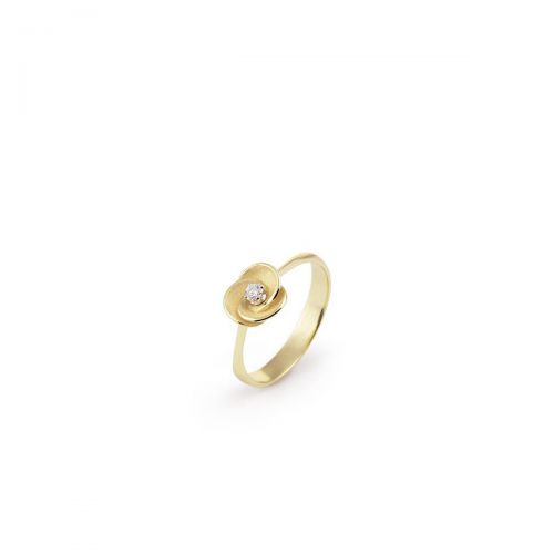 Annamaria Cammilli Ring mit Diamanten Gold Yellow Sunrise Desert Rose Essential GAN3296U