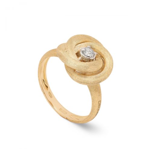 Marco Bicego Jaipur Link Ring Gold mit Diamanten AB648-B-YW-Q6