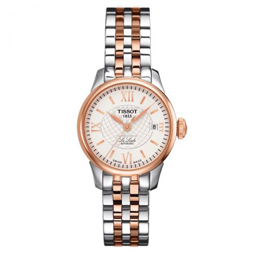 Tissot Le Locle Automatic Small Lady Damenuhr Bicolor Rosegold 25,3mm T41.2.183.33